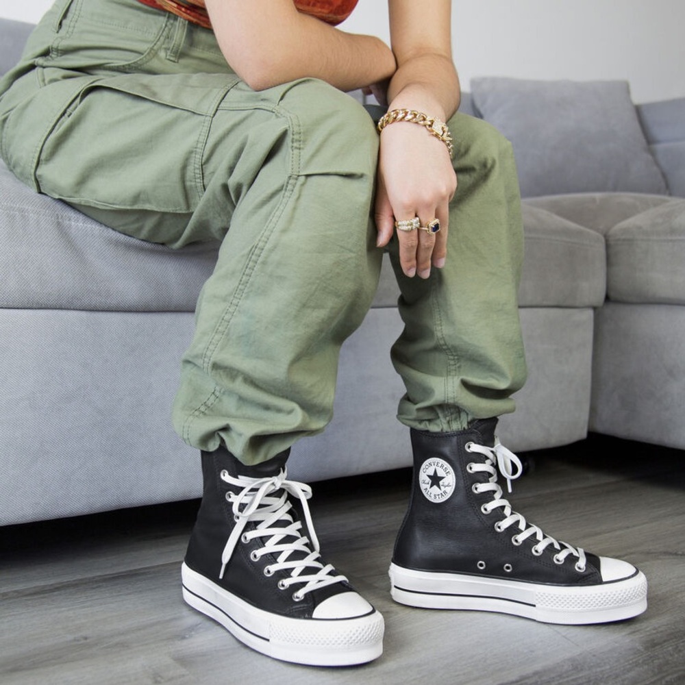 Extra high platform Chuck Taylor all star